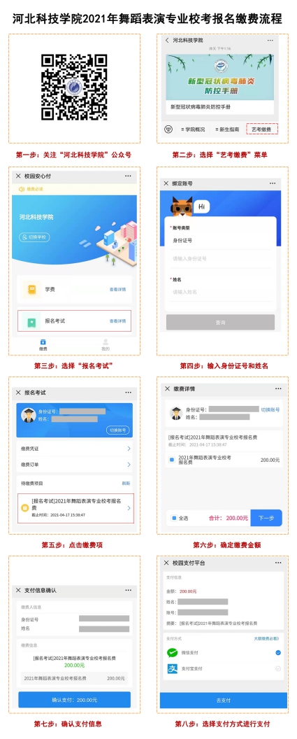 威尼斯8866992021年艺术类校考网上报名缴费流程