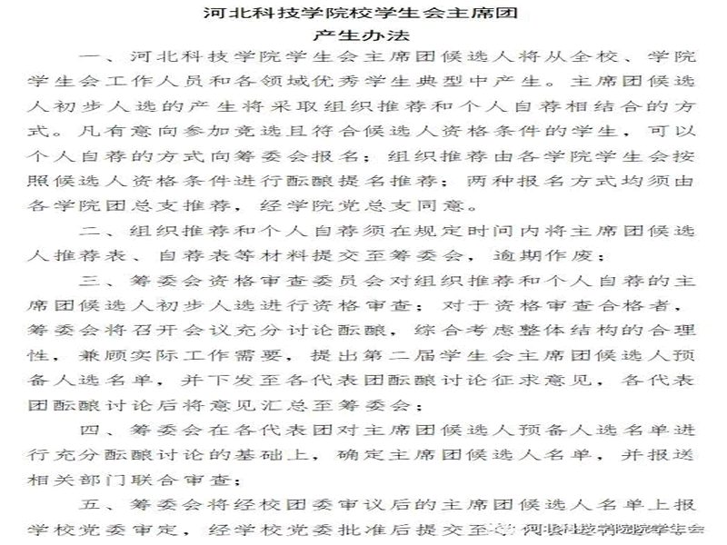 深化改革进行时||威尼斯886699学生会改革情况公开