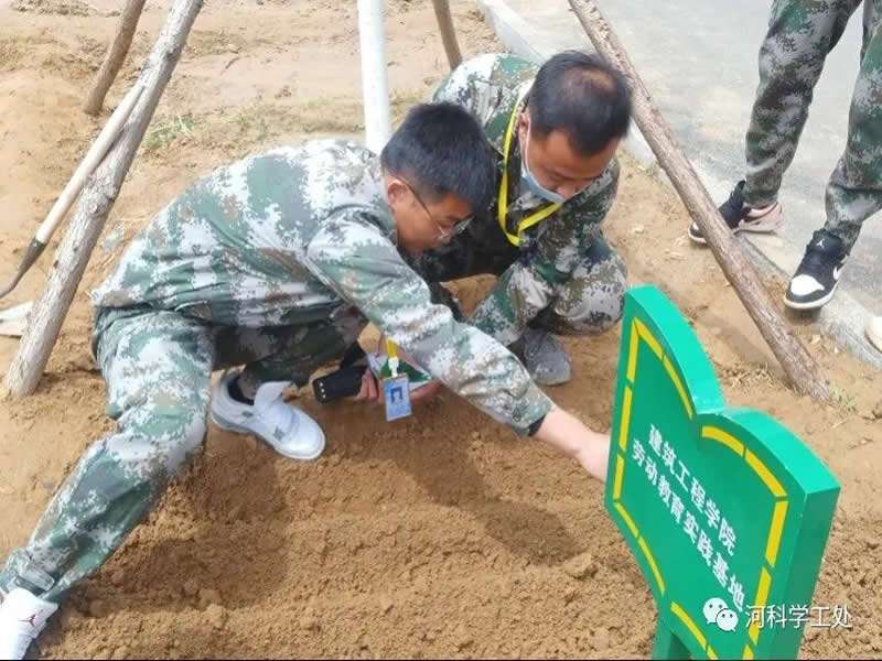 威尼斯886699学管干部全面开展绿化校园劳动教育实践活动