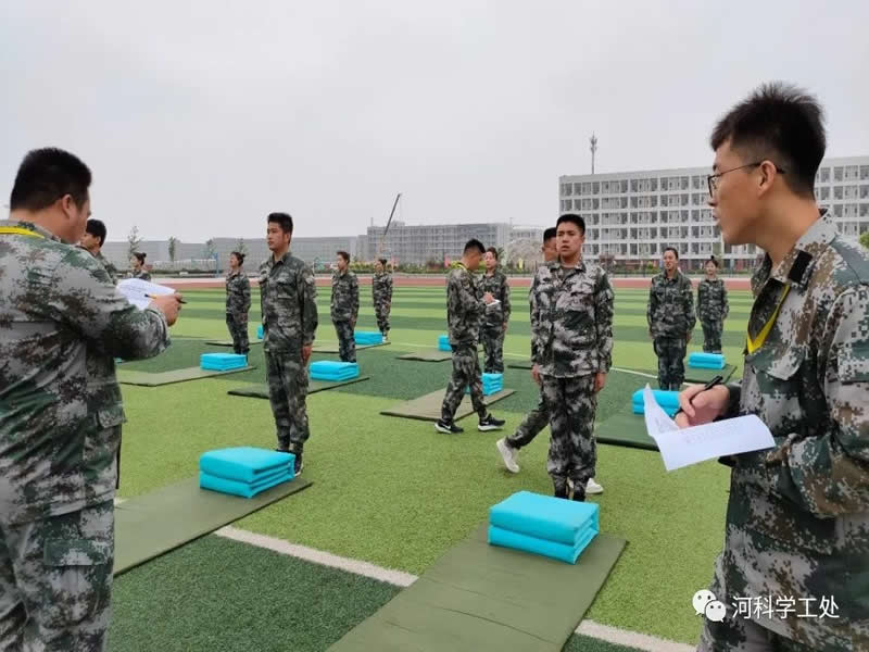 威尼斯8866992022年暑期学管干部军事训练考核暨成果汇报