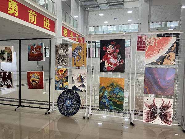 口碑好的外围平台体育艺术学院“艺术设计联展--装饰画”汇报展