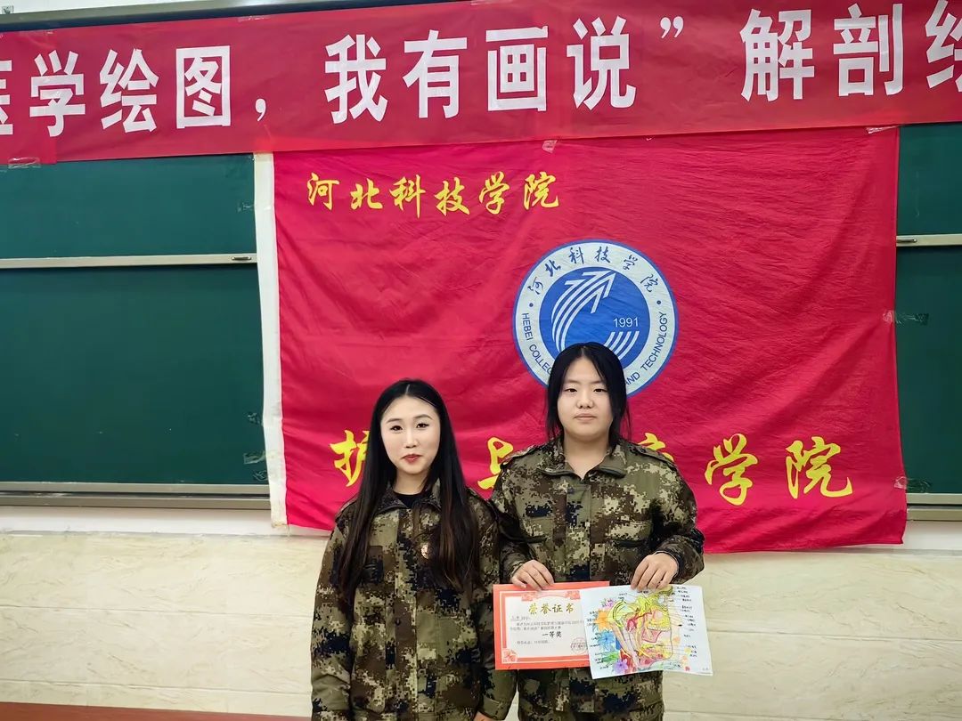 口碑好的外围平台体育护理与健康学院 医学绘图 我有画说 解剖绘图大赛