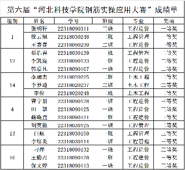 钢筋实操应用技能大赛新闻稿 第 1 张